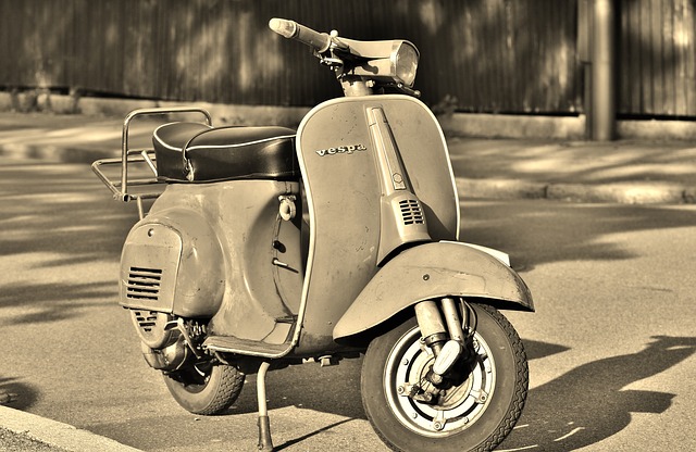 vieux scooter